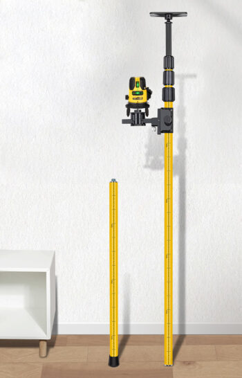 DELI βάση για γραμμικό αλφάδι laser DL332036, πτυσσόμενη, 1/4" & 5/8" σπείρωμα - Image 2