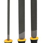 DELI σετ λίμες DL75108 με αντιολισθητική λαβή, μετάλλου, 200mm, 3τμχ