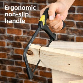 DELI πριόνι σιδήρου/ξύλου DL353106 με εργονομική λαβή, 150mm - Image 2