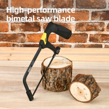 DELI πριόνι σιδήρου/ξύλου DL353106 με εργονομική λαβή, 150mm - Image 3