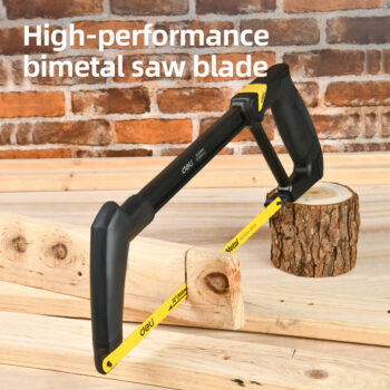 DELI πριόνι σιδήρου/ξύλου DL353812 με εργονομική λαβή, 300mm, 24 TPI - Image 3