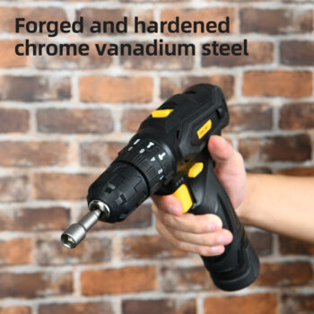 DELI σετ καρυδάκια DL4808T για δραπανοκατσάβιδο, μαγνητικά, 8mm, εξάγωνα, 3τμχ - Image 2