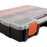 DELOCK ταμπακιέρα 18416, 21 θέσεων, 290 x 220 x 60mm, πλαστική, μαύρη