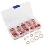 Σετ χάλκινες ροδέλες DA15, διάφορα μεγέθη, 200τμχ