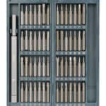 DELI σετ κατσαβίδι ακριβείας DL241057 με 56 μύτες, με θήκη, 57τμχ