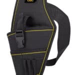 DELI εργαλειοθήκη μέσης DL430004 για δράπανο, 26x15cm, μαύρη