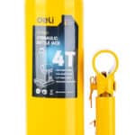 DELI υδραυλικός γρύλος μπουκάλας DQ71004, έως 4 τόνοι, 37cm, κίτρινος