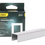 DELI συνδετήρες σχήματος Π EDL238015-1 για καρφωτικό, 1.2x10x11.3mm, 1000τμχ