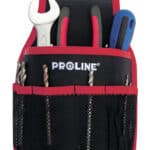 PROLINE εργαλειοθήκη ζώνης 52062 για εργαλεία χειρός, 11 θέσεων, μαύρη