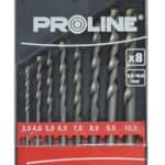 PROLINE σετ τρυπάνια για μπετόν 73708, 3-10mm, 8τμχ