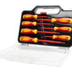 PROSKIT σετ κατσαβίδια ηλεκτρολόγου SD-8012, 1000V μόνωση, με θήκη, 7τμχ