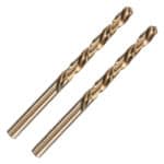 DELI σετ τρυπάνια DH-MHZ020-E2 για μέταλλο, M35 HSS, DIN 388, 2x49mm, 2τμχ