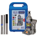 ALCA υδραυλικός γρύλος μπουκάλας 431020, έως 2 τόνοι, 31cm