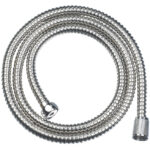 BRUNO σπιράλ ντους BRN-0243, ανοξείδωτο ατσάλι, 1.5m, ασημί