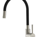 BRUNO μπαταρία πάγκου κουζίνας BRN-0263, αναμεικτική, μαύρη/ασημί